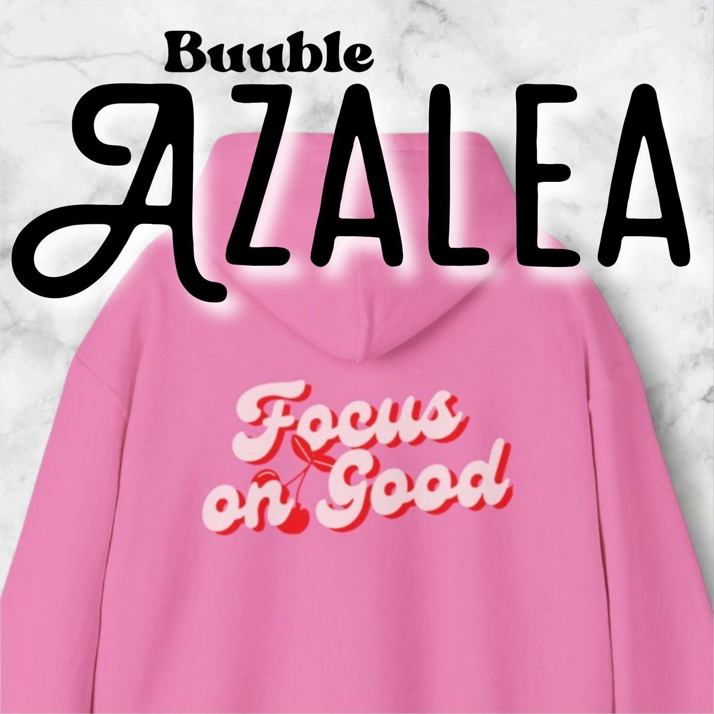 Focus on Good™ - Amazing & Cute Cherry Back Hoodie by Buuble