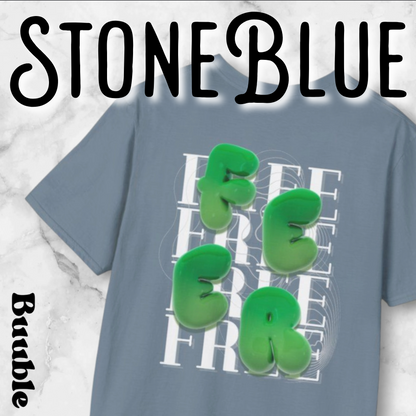 FEER Bubble Green Letter T-Shirt – Buuble
