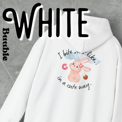 I Bite, But Like… In a Cute Way™ – The Buuble's Most Adorable Hoodie
