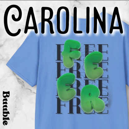 FEER Bubble Green Letter T-Shirt – Buuble