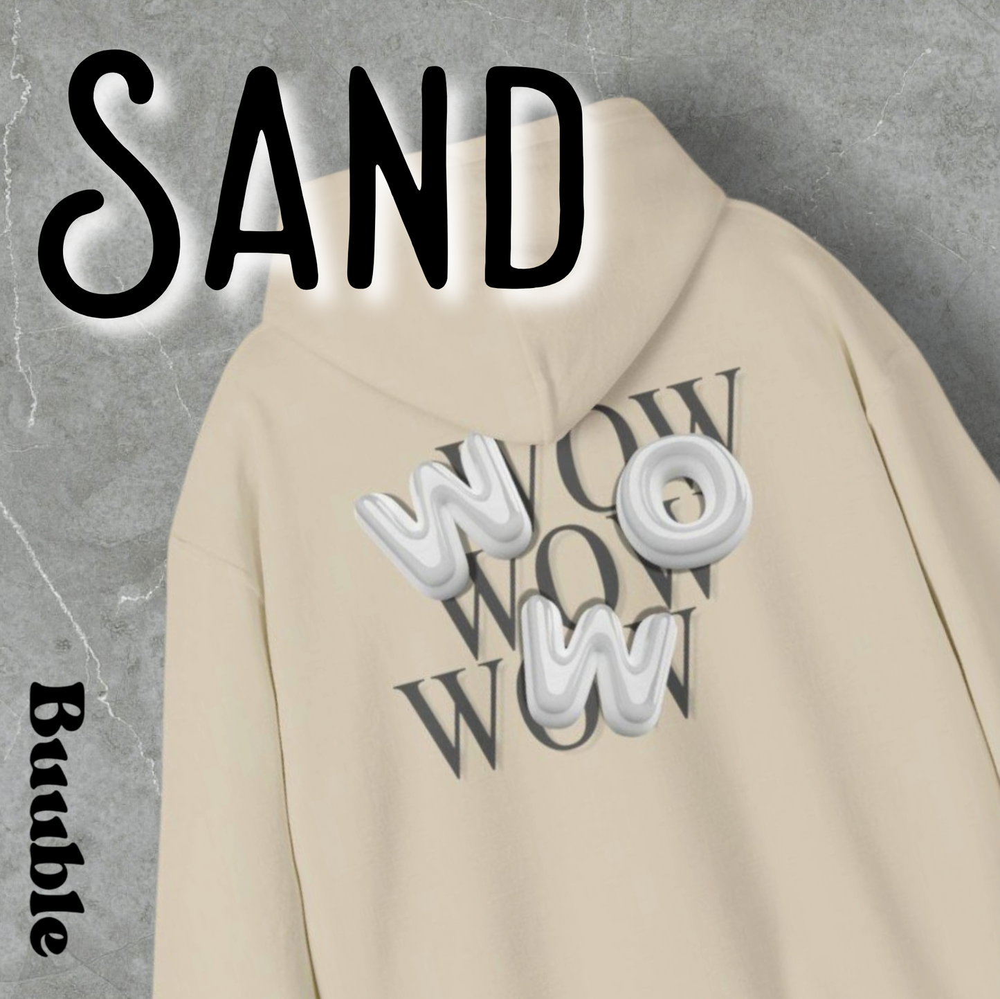 WOW Bubble Hoodie – Buuble Special Design