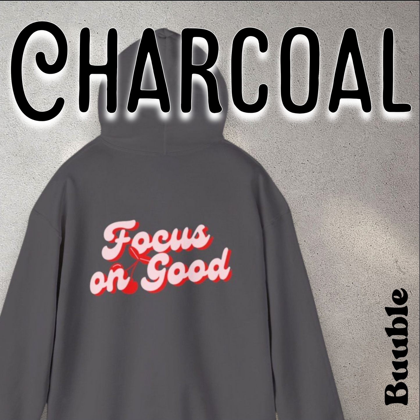 Focus on Good™ - Amazing & Cute Cherry Back Hoodie by Buuble