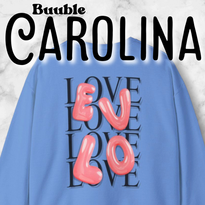 EVLO Bubble Red Letter Sweatshirt – Buuble Special Edition