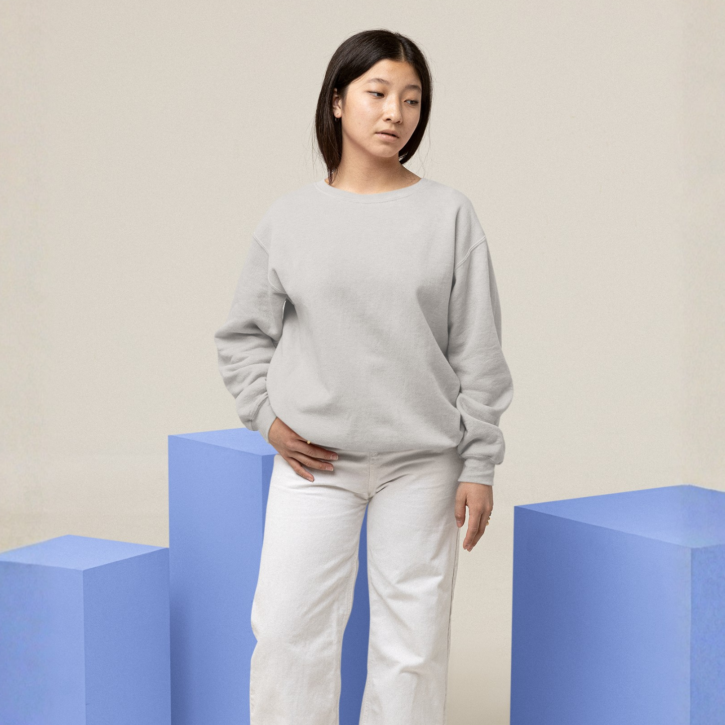 MIND Bubble Pink Glossy Sweatshirt – Buuble Special Design