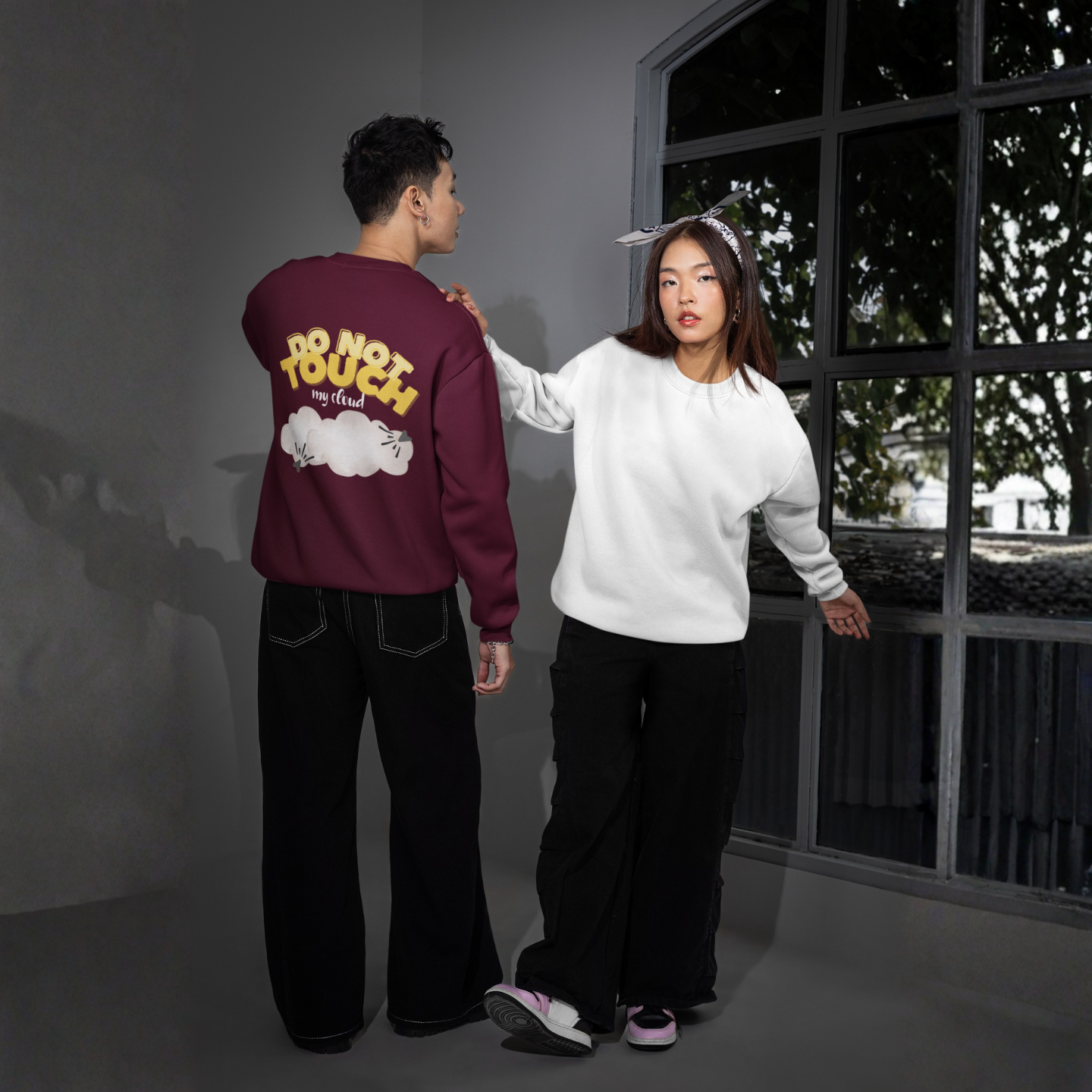 Do Not Touch My Cloud – Buuble Sweatshirt