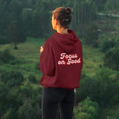 Focus on Good – Cute Cherry Hoodie | Buuble