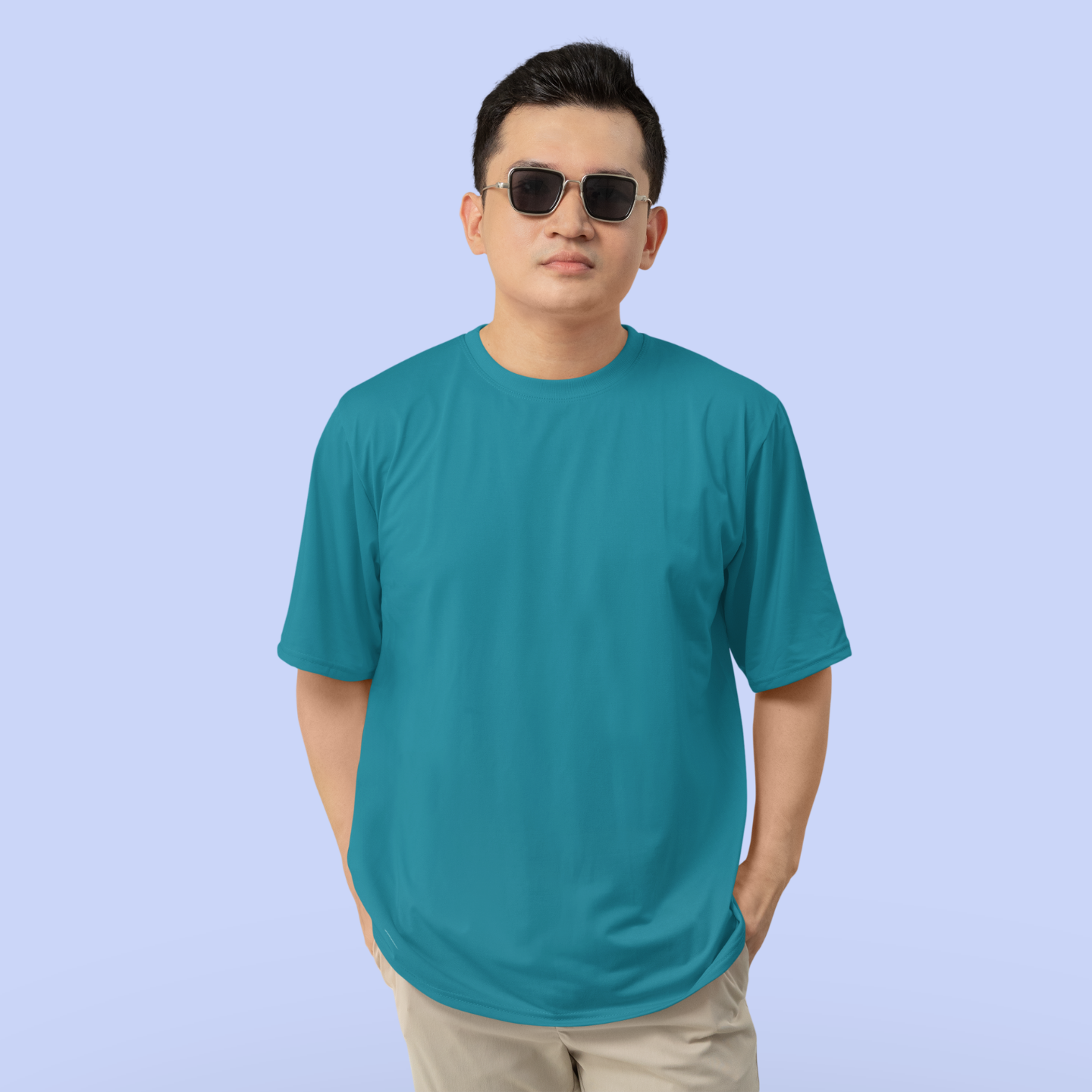 FREE 3D Glossy Green Letter T-Shirt | Buuble