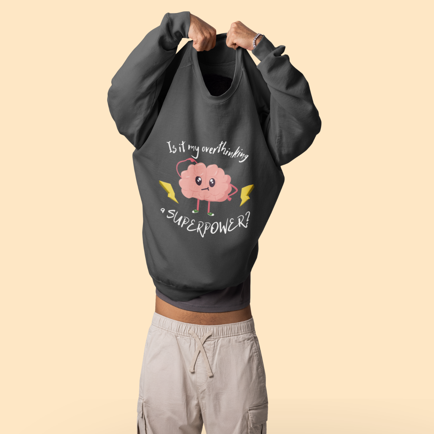 Is My Overthinking a SUPERPOWER? – Sweety Mind Sweatshirt | Buuble