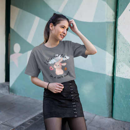 I Bite, But Like… In a Cute Way™ – Cute Buuble Bunny T-shirt